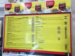 doner express bamberg speisekarte