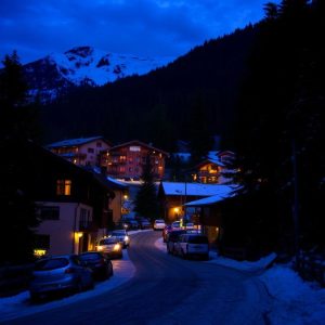 Zillertal bei Nacht - Österreich