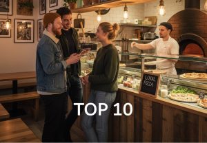 10 parasta pizzeriaamme ja ravintolaamme